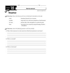 Weather Worksheet