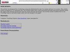 Web Design Lesson Plan