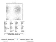 West Virginia Worksheet