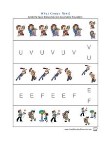 What Comes Next? Lesson Plan