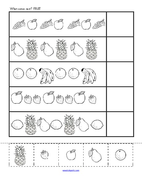 What Comes Next? Worksheet