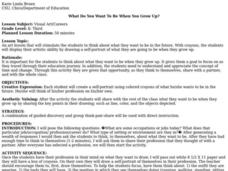 What Do You Want To Be When You Grow Up? Lesson Plan