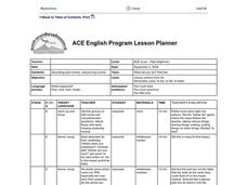 What Happened? Lesson Plan