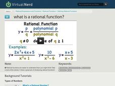 What is a Rational Function? Instructional Video