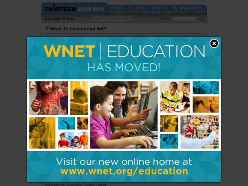 What Is Conceptual Art? Lesson Plan