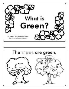 What is Green? Worksheet