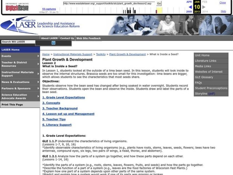 What is Inside a Seed? Lesson Plan