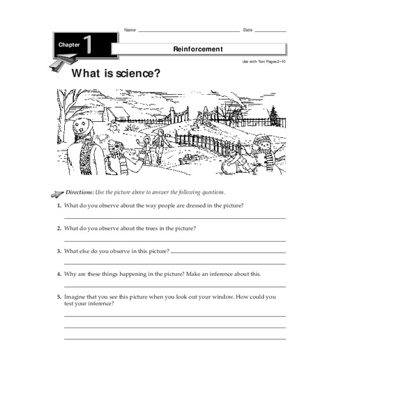 What is Science? Worksheet