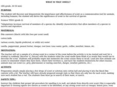 What is That Smell? Lesson Plan