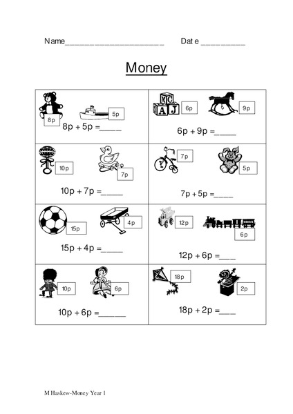 What Letter Do These Begin With? Worksheet