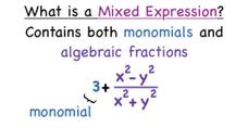 What's a Mixed Expression? Instructional Video