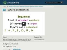What's a Sequence? Instructional Video