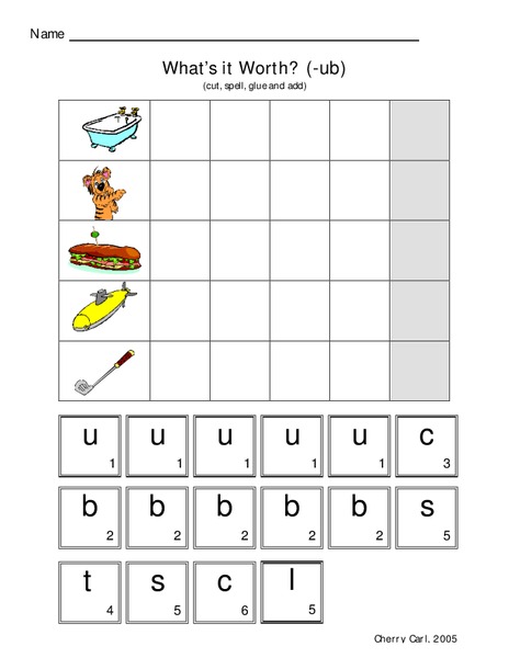 What's it Worth? Lesson Plan