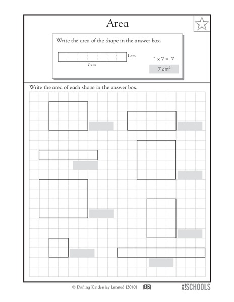 What's the Area? Worksheet