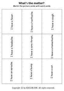 What's the Matter? Lesson Plan