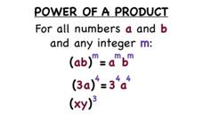 What's the Power of a Product Rule? Instructional Video