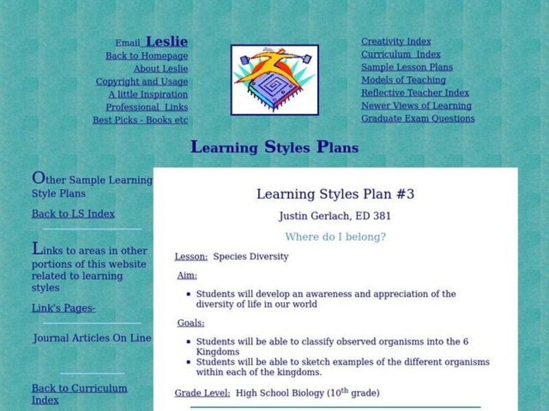 Where Do I Belong? Lesson Plan