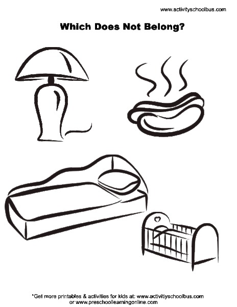 Which Does Not Belong? Worksheet