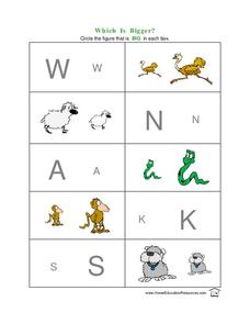 Which is Bigger? Lesson Plan