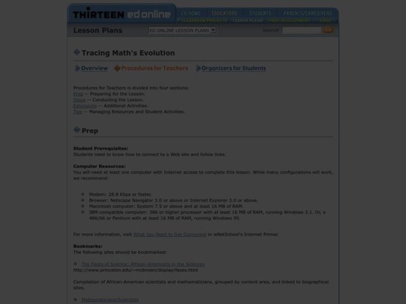 Who Am I? Lesson Plan