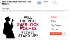 Who IS Sherlock Holmes? Instructional Video