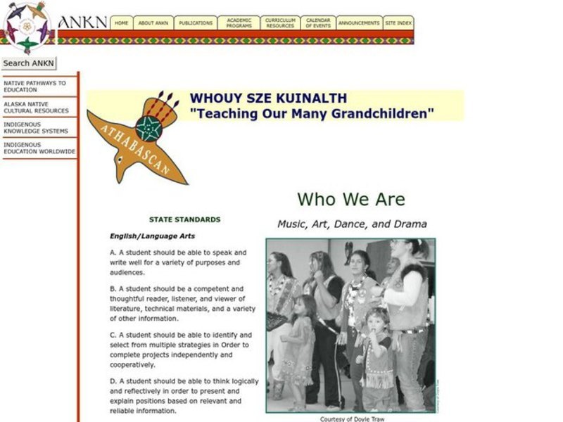 WHO WE ARE Lesson Plan