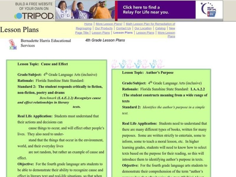 Author's Purpose Lesson Plan