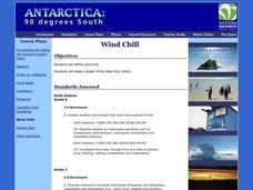Wind Chill Lesson Plan