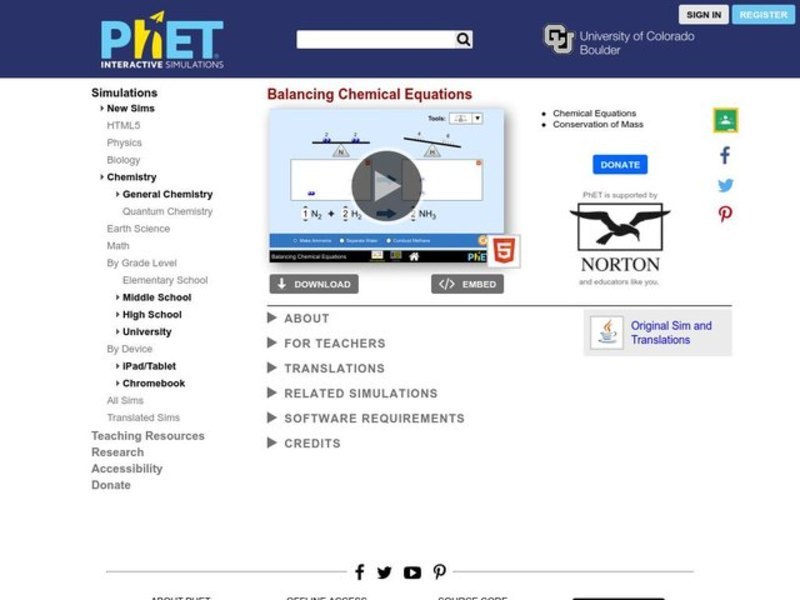 Balancing Chemical Equations Interactive