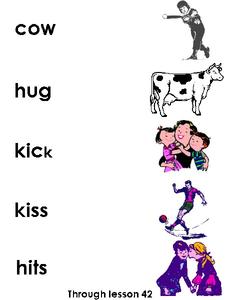 Word and Picture Match Worksheet