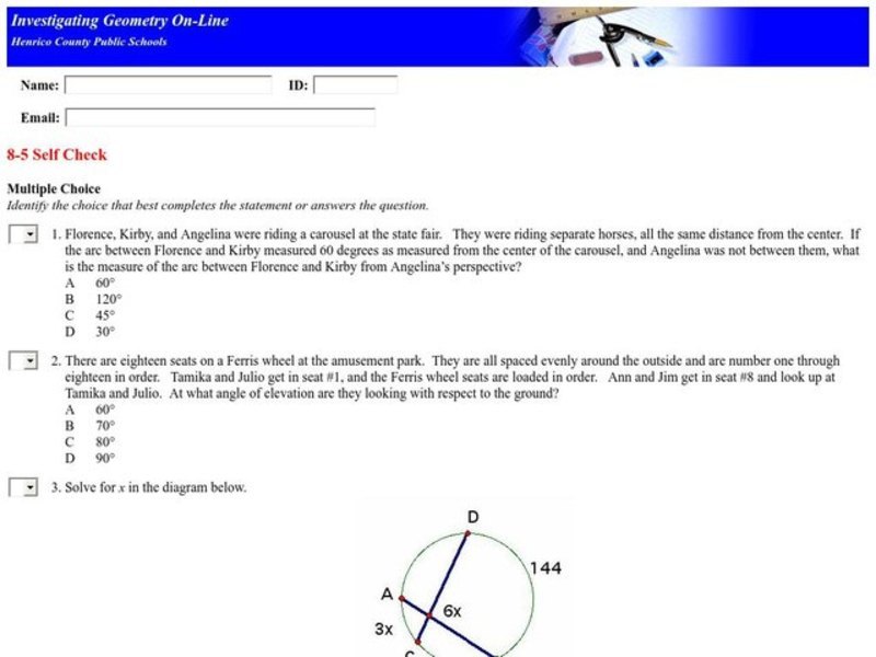 Word Problems Worksheet