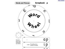 Word Wheel Worksheet
