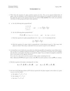 Worksheet 13 Worksheet