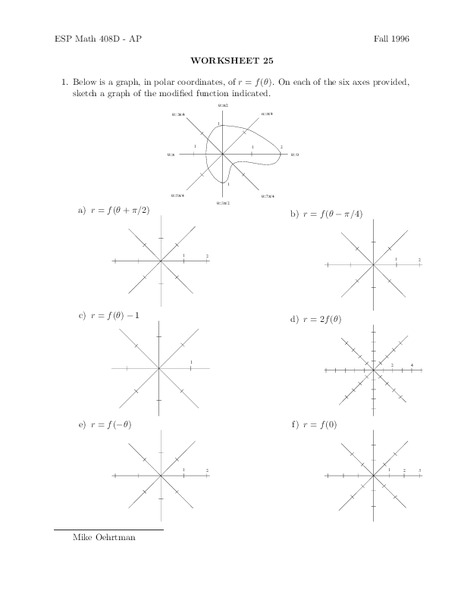 Worksheet 25 Lesson Plan