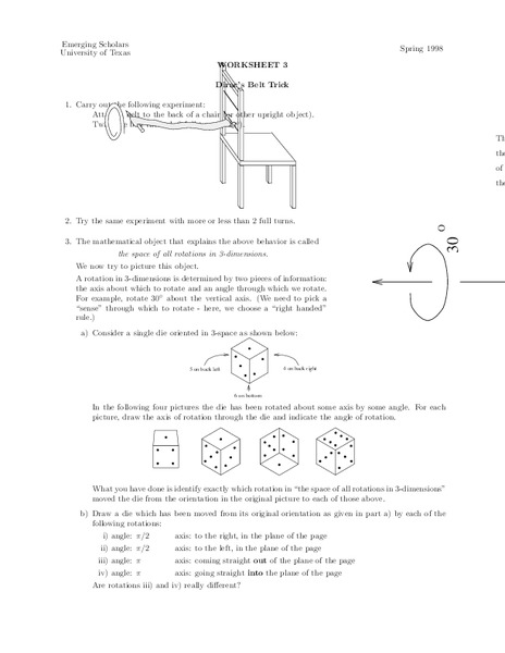Worksheet 3 Worksheet