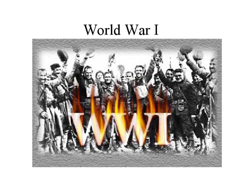 World War I PPT