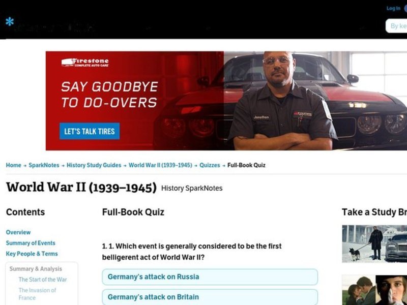 World War II (1939–1945) Interactive