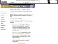 Worth a Thousand Words Lesson Plan