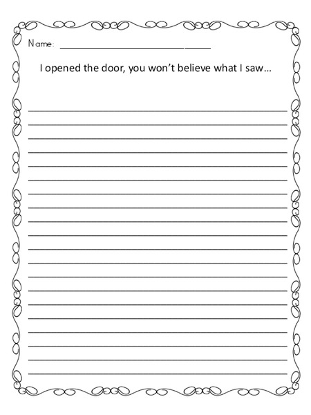 Writing Prompts Writing