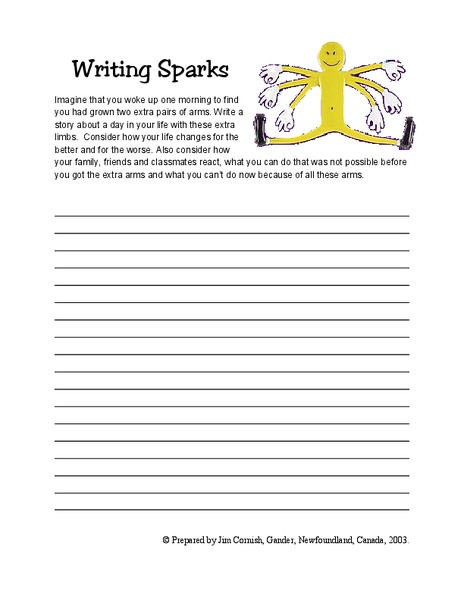 Writing Sparks Lesson Plan
