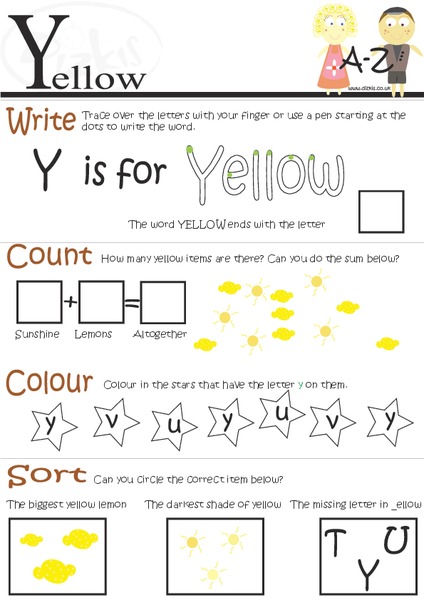 Yellow Worksheet