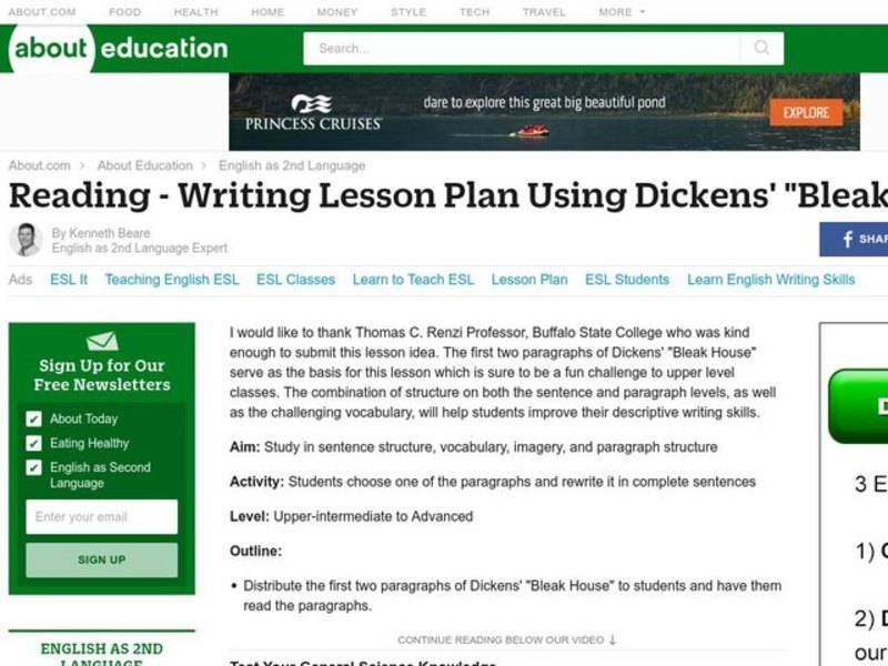 Young Learner's Writing Workshop 2 Lesson Plan