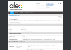 Yummy Apples! Lesson Plan