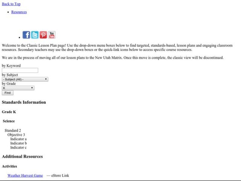 What's Your Favorite Season? Lesson Plan