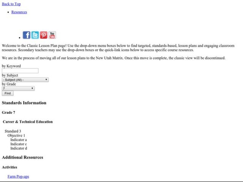 Where Does It Come From? Lesson Plan
