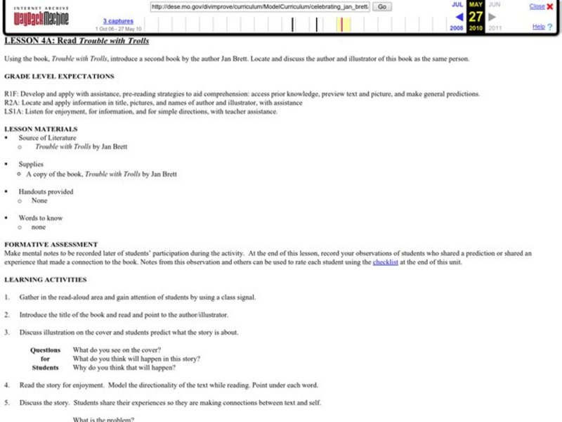 Trouble with Trolls Lesson Plan