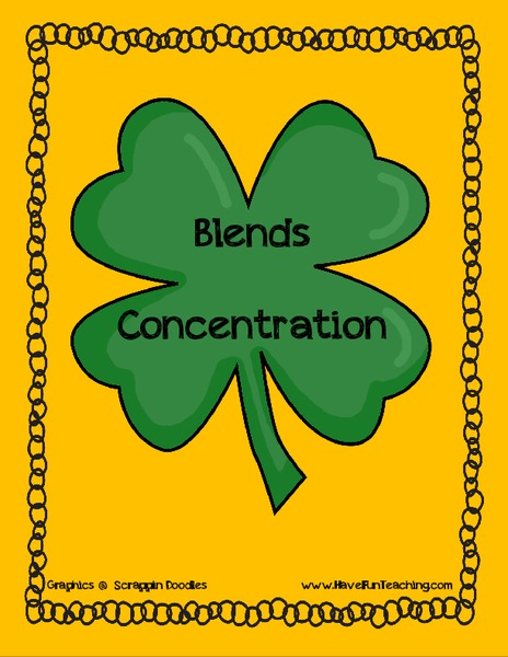 Blends Concentration Activity