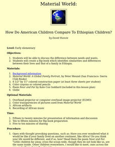 How Do American Children Compare To Ethiopian Children? Lesson Plan