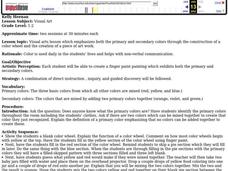 Colors and Color Wheel Lesson Plan