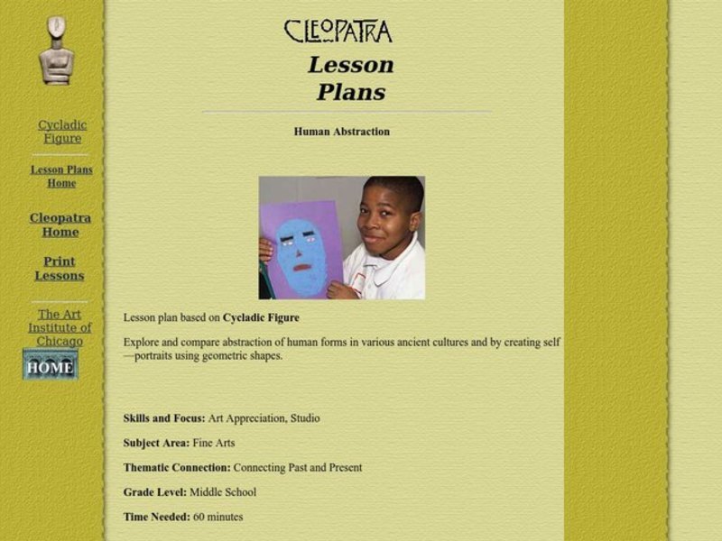 Human Abstraction Lesson Plan